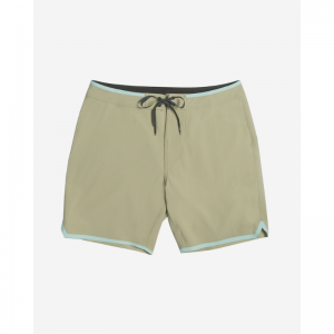 Boardshort 4 bhealach poileistirn fabraic stráice feidhmíochta spandex