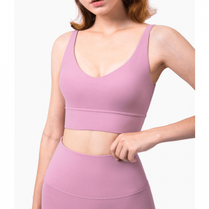 Bailigh cruth U frith-turraing bra spórt bra