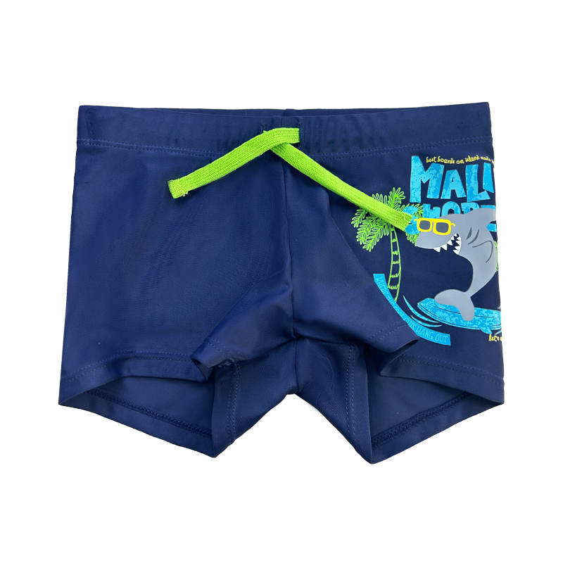 Dearadh Cartúin Drawstring Dearadh Trunks Snámha Dath Dath Soladach