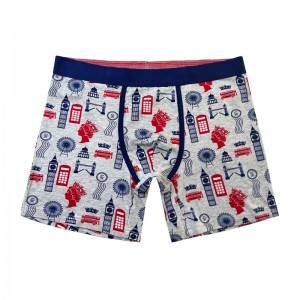 Saincheapadh Faisean Fo -éadaí Dath Plain Faisean Iomlán Clóbhuailte Fir Bog Fir Fo -éadaí Fir Firna Fir Nollag